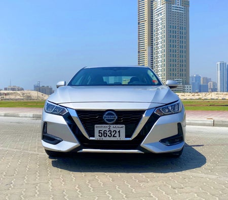 Rent Nissan Sentra 2021 in Dubai